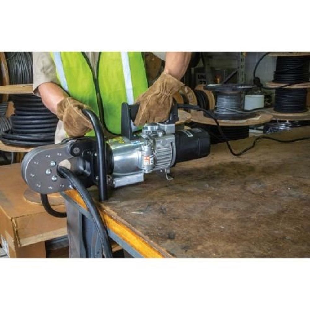 Electric Wire and Cable Cutter, 380 kN, Material Diameter 55 mm, 120 V - Enerpac EWCE55B