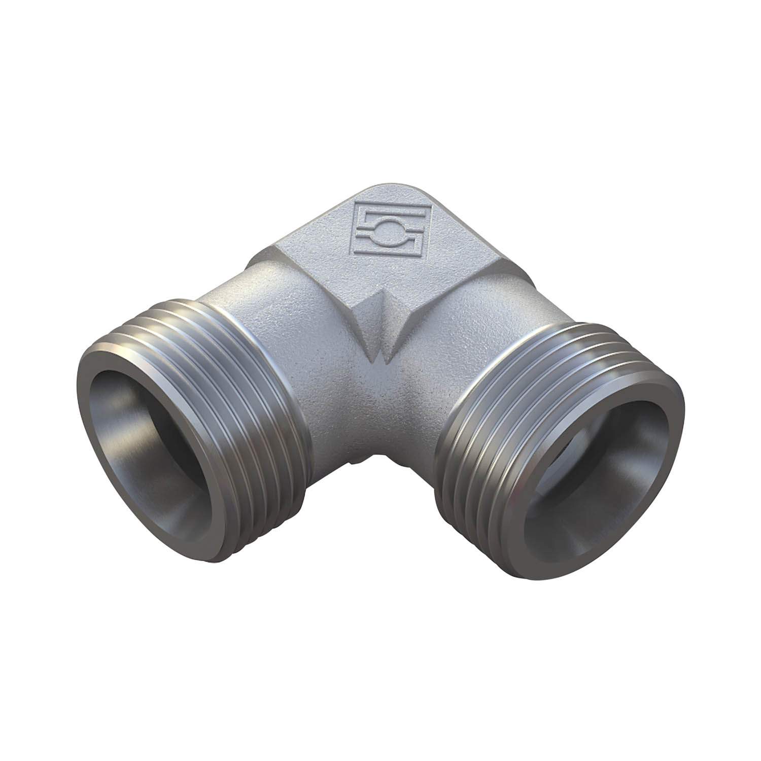 Stauff 6030003445. Equal Elbow Size / Type: 14S Fitting Body only Steel, Zinc/Nickel-Plated
