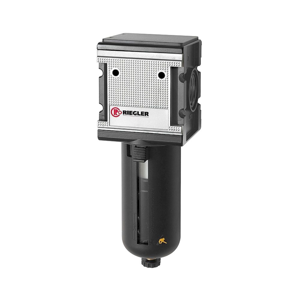 Riegler 133111.Filter »multifix«, PC container, Protective cage, Size 4, G 3/4