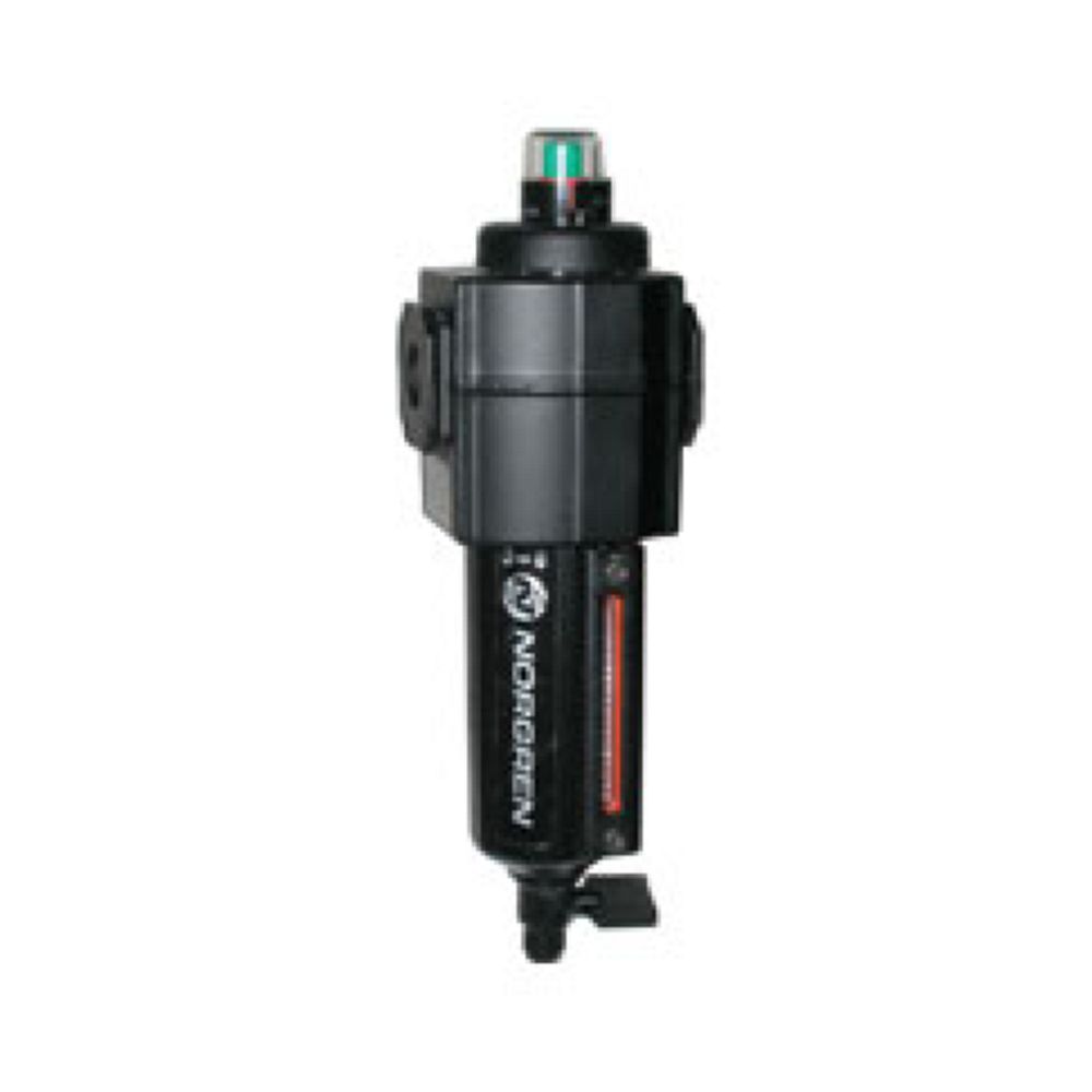 Norgren F73C-3AD-QD0. Filtro coalescente Excelon, 3/8 PTF, purga manual, elemento filtrante de 0,01µm