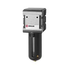 Riegler 133149. Aktivkohlefilter »multifix«, PC-Behälter, Schutzkorb, BG 4, G 3/4