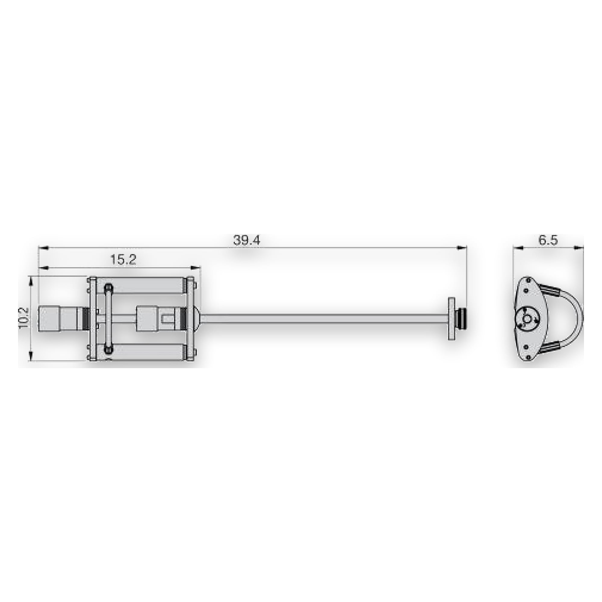 Flanschverschluss-Werkzeugsatz Standard, 11,2 t, mit einem Verschlusswerkzeug und Handpumpe - Enerpac FC10TESTD