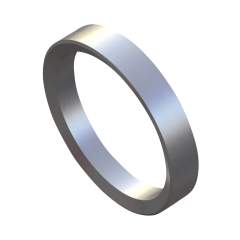 Stauff 6030001831. External Metal Seal Ring for Banjo Fittings Steel, Zinc/Nickel-Plated