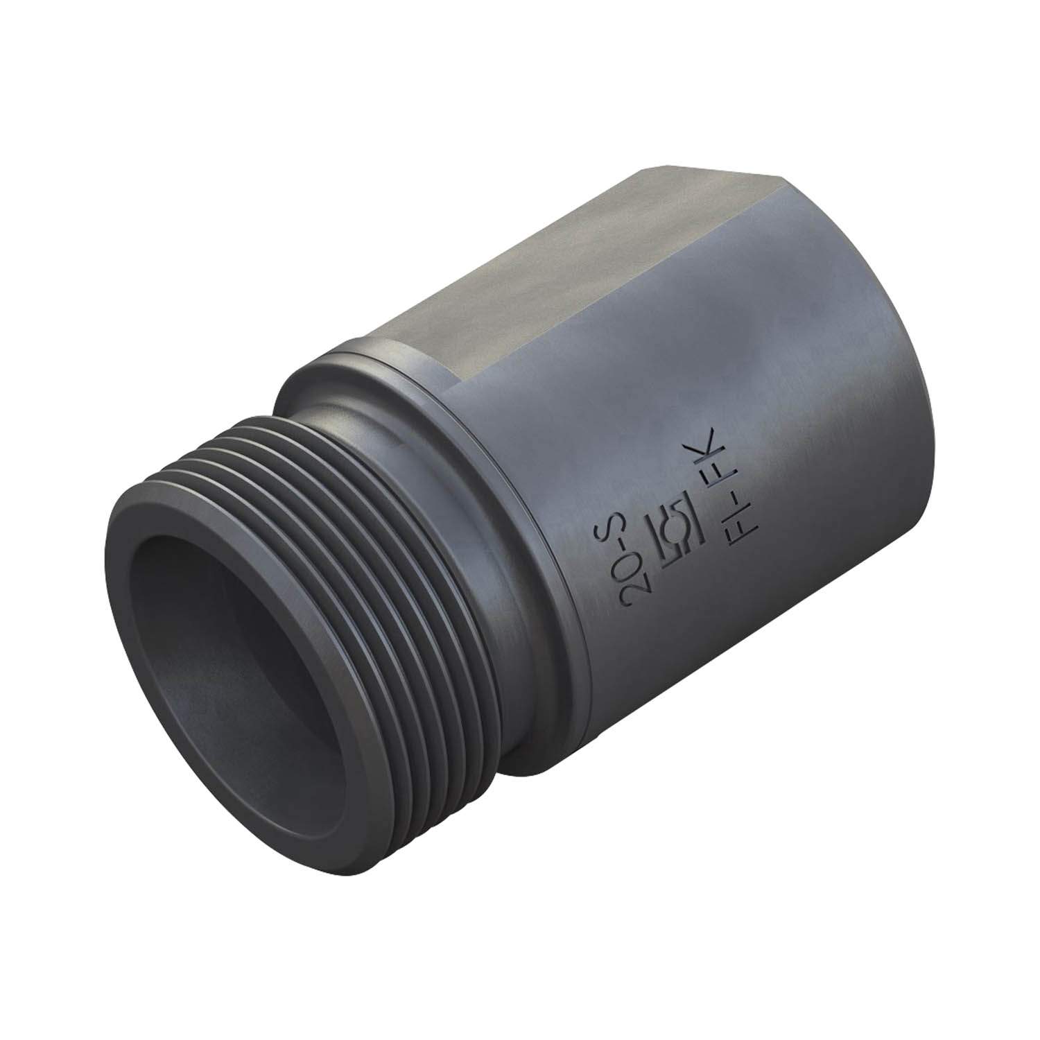 Stauff 6030011263. Final Assembly Stud for the Manual Cutting Ring Assembly Size: 04LL Steel, uncoated, hardened