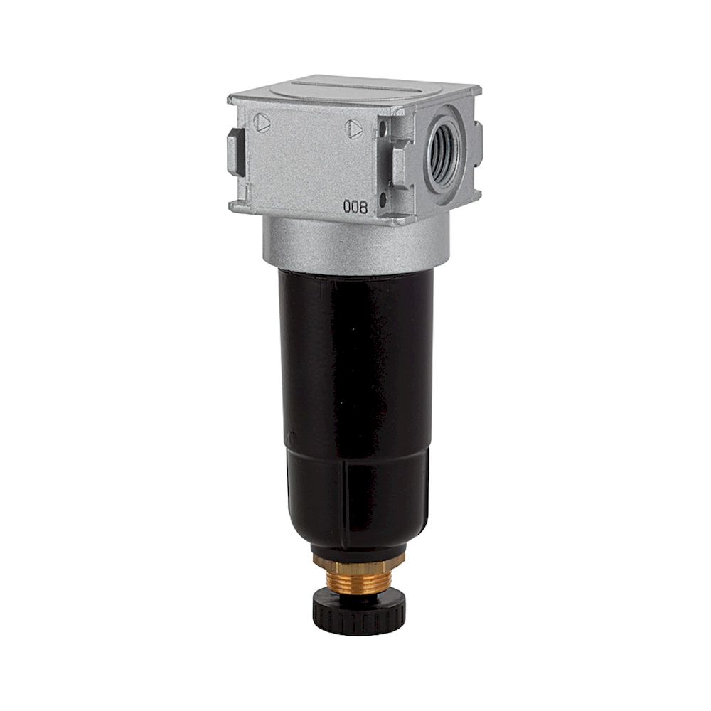 Riegler 100374.Microfilter »multifix-mini«, Metal container, 0.01 µm, G 1/8