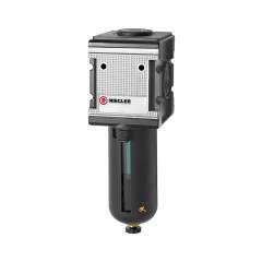 Riegler 133145. Mikrofilter »multifix«, mit PC-Behälter, Schutzkorb, BG 4, G 3/4