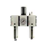 Riegler 152673.Service unit 3-part »FUTURA«, Metal, Size 1, G 3/8, 0.5-10, Semi