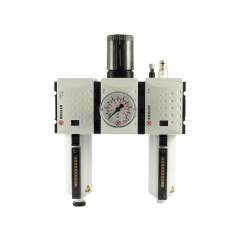 Riegler 139587.Service unit 3-part »FUTURA«, Metal, Size 2, G 1/2, 0.5-8, Semi