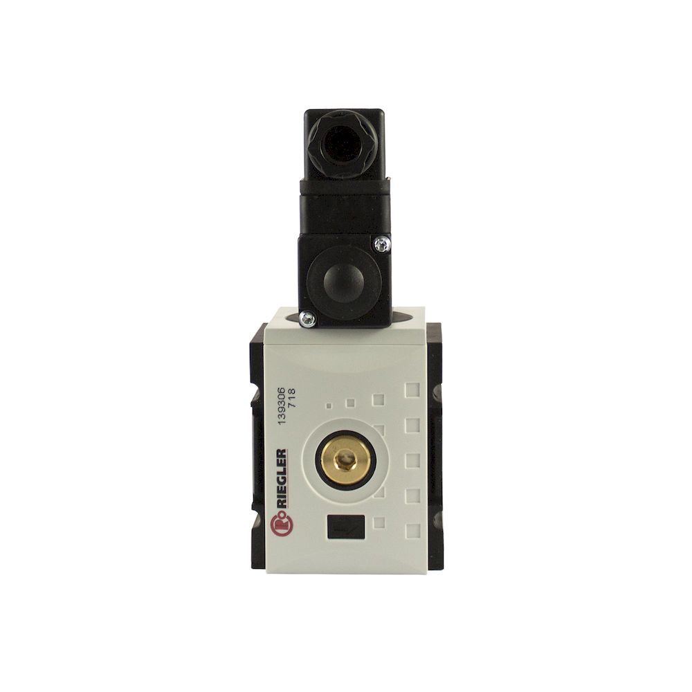 Riegler 139305.Distributor »FUTURA«, Size 2, G 3/8, Pressure switch 0.5 - 10 bar