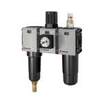 Riegler 142515.Service unit 3-part »FUTURA-mini« Metal container, G 1/4, 0.5-8