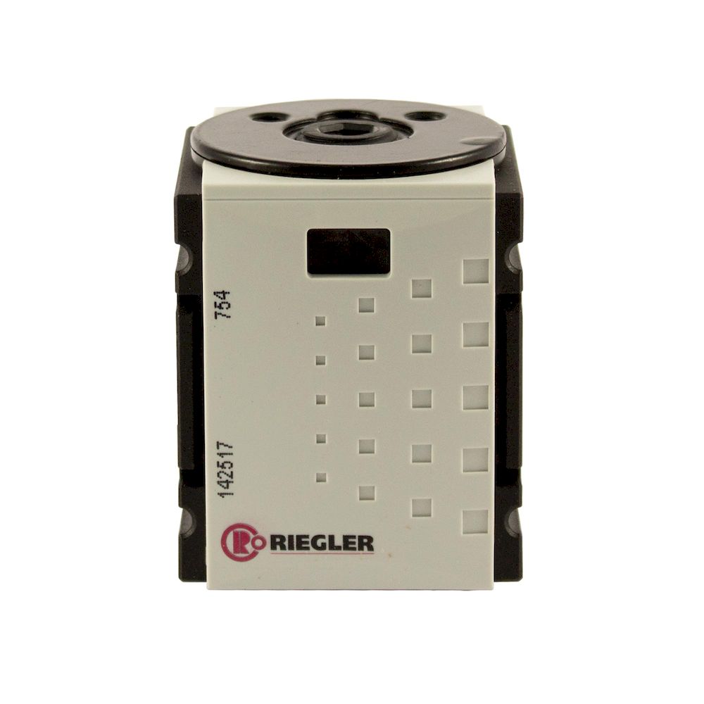 Riegler 142517. Verteiler »FUTURA-mini«, BG 0, G 1/4, Abgänge 2 x G 1/4