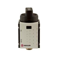 Riegler 142519.Ball valve 3/2-way »FUTURA-mini«, lockable, Size 0, G 1/4