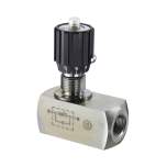 Stauff 1910000193. Flow Control Valve Mild Steel, zinc/iron-plated Connection: 1 1/2 BSP Nominal Size: DN30 Sealing: NBR PN: 350 bar / 5000 PSI