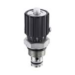 Stauff 1910002201. Throttle and Shut-Off Valve Mild Steel, zinc/iron-plated Connection: 1/2 BSP Nominal Size: DN10 Sealing: FKM PN: 350 bar / 5000 PSI for cartridge assembly