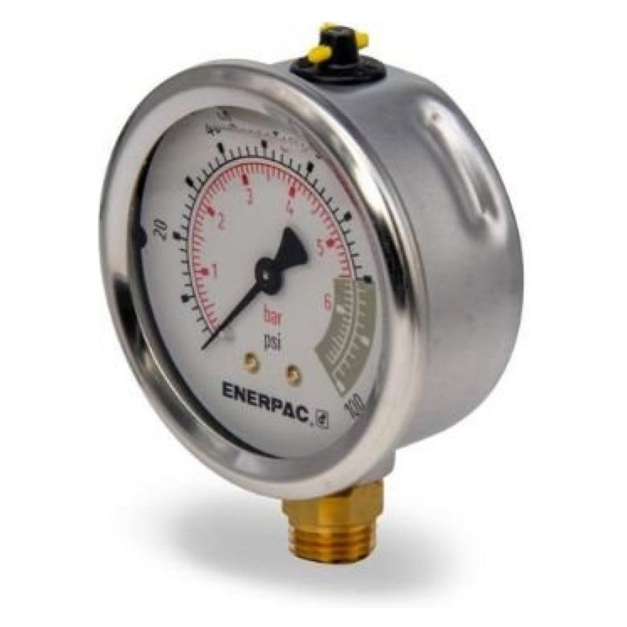 Druckmanometer, 63 mm, Unterseite, 7 bar - Enerpac G2509L