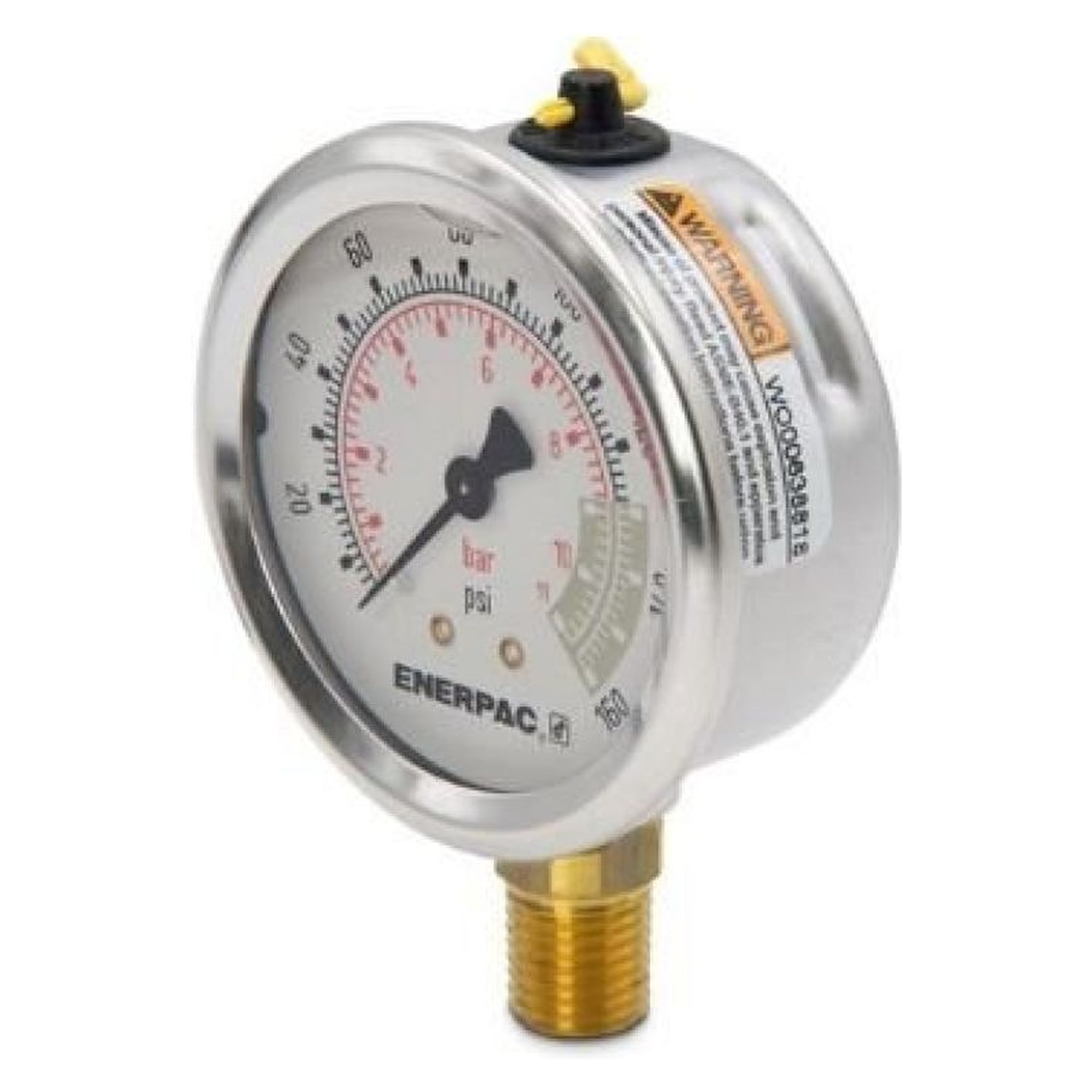 Druckmanometer, 63 mm, Unterseite, 11 bar - Enerpac G2510L