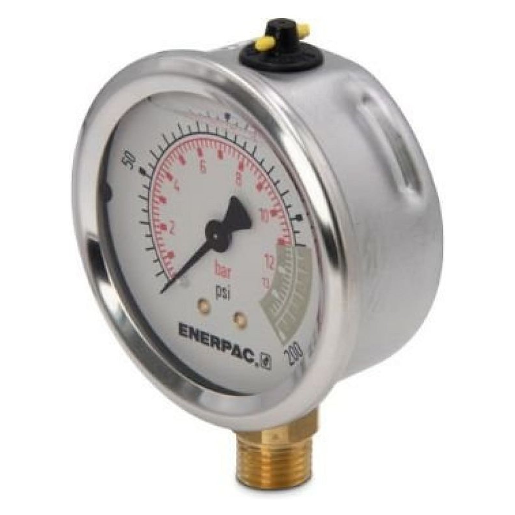 Druckmanometer, 63 mm, Unterseite, 14 bar - Enerpac G2511L