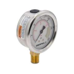 Enerpac G2513L, Druckmanometer, 63 mm Face, Unterseite, Glyzerin gefüllt, 40 bar Maximaler Druck