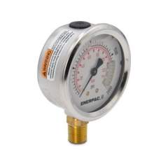 Enerpac G2515L, Druckmanometer, 63 mm Face, Unterseite, Glyzerin gefüllt, 140 bar Maximaler Druck