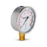 Enerpac G4039L, Hydraulic Pressure Gauge, 100 mm Face, Lower Mount, Glycerine Filled, 700 bar maximum pressure