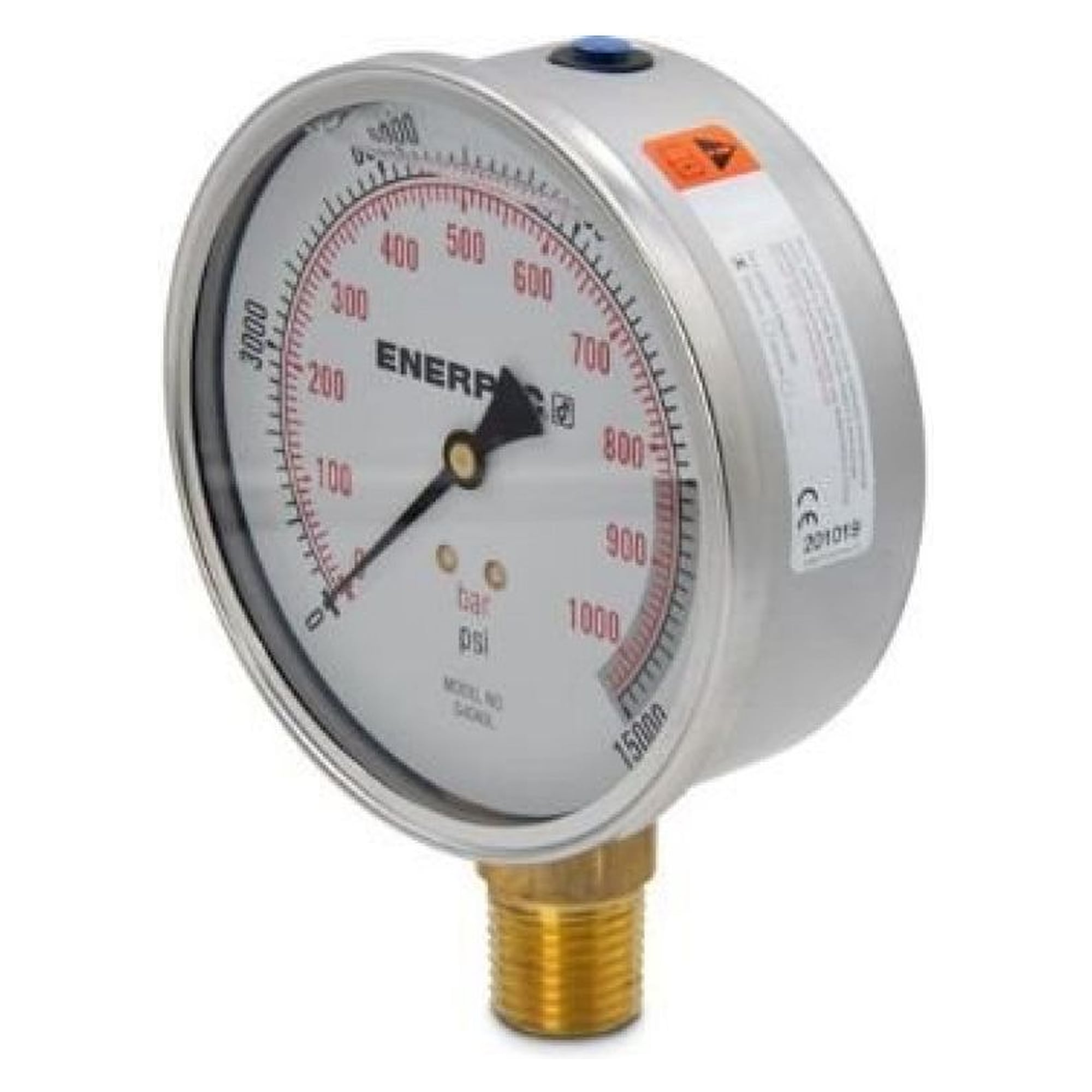 Druckmanometer, 100 mm, Unterseite, 1000 bar - Enerpac G4040L