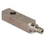 Enerpac GA2, Adaptadores para manómetros, 1/2 pulg. NPT Conexión para manómetro, 10,000 psi