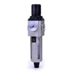 Riegler 178471.Filter regulator »GA«, PC container, 5 µm, Size 300, G 3/8