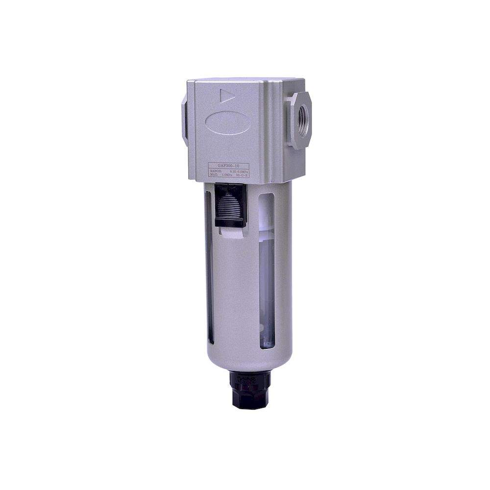 Riegler 178462.Filter »GA«, PC container, Protective cage, 5 µm, Size 300, G 3/8