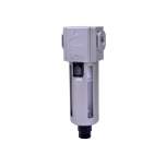 Riegler 178459. Filter »GA«, PC-Beh., Schutzkorb, 5 µm, BG 400, G 3/8, Ablass: HA