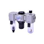 Riegler 178364. Wartungseinheit 3-tlg. »GA-mini«, PC, BG 200, G1/4, 1,5-9 bar, HA