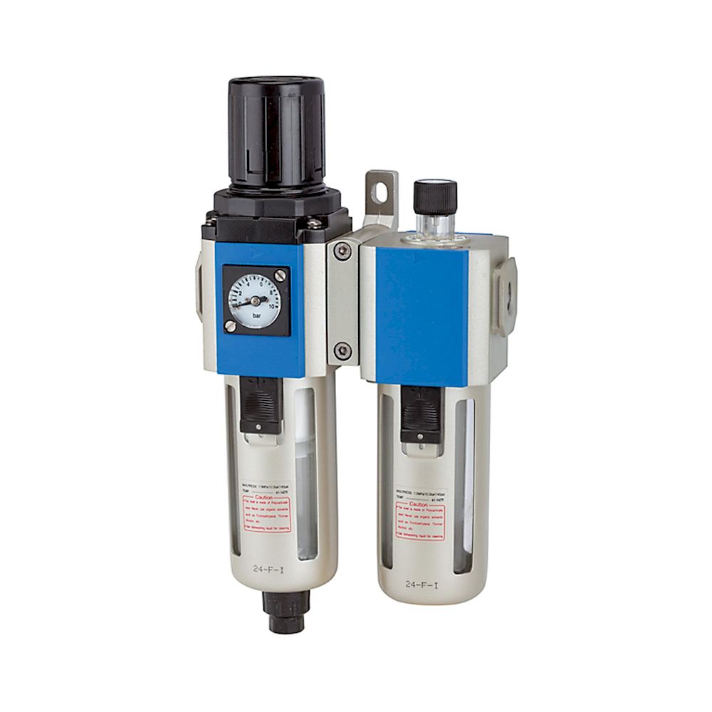 Riegler 116373.Service unit 2-part »G«, PC container, 5 µm, Size 300, G 1/4