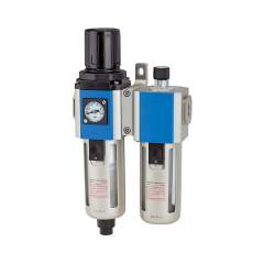 Riegler 116373.Service unit 2-part »G«, PC container, 5 µm, Size 300, G 1/4