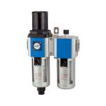 Riegler 116378. Wartungseinheit 2-tlg. »G«, PC-Beh., BG 400, G 3/8, 1,5-9 bar, HA