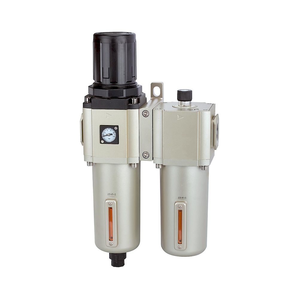 Riegler 116383.Service unit 2-part »G«, Metal container, 5 µm, Size 600, G 3/4