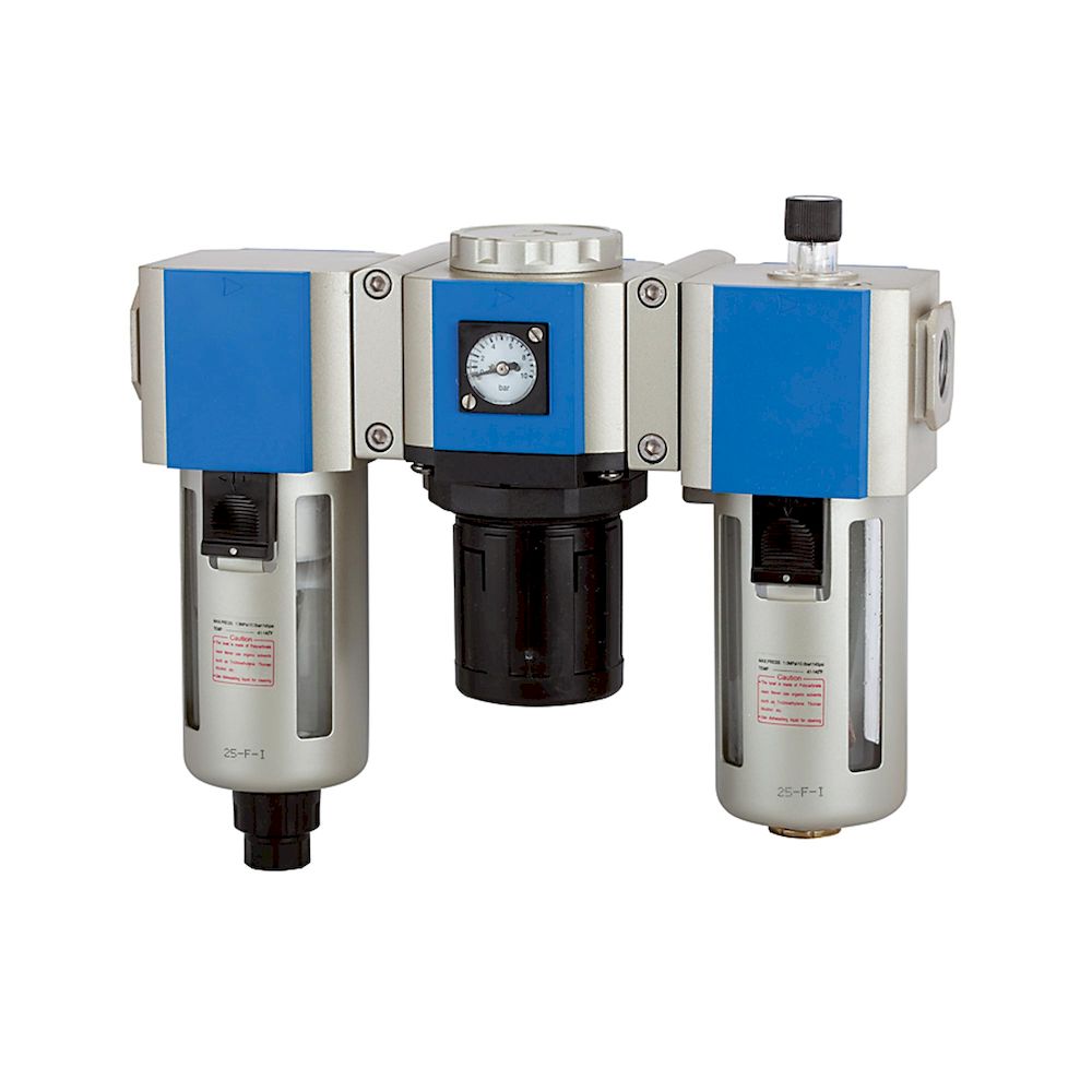 Riegler 116425.Service unit 3-part »G«, PC container, 5 µm, Size 400, G 1/2