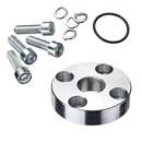 Stauff 1710000493. Straight Pump Flange Screw In Version Size: LK30 c/w metric Bolts 8.8 Spring Rings & O-Ring(NBR) Carbon Steel C6F