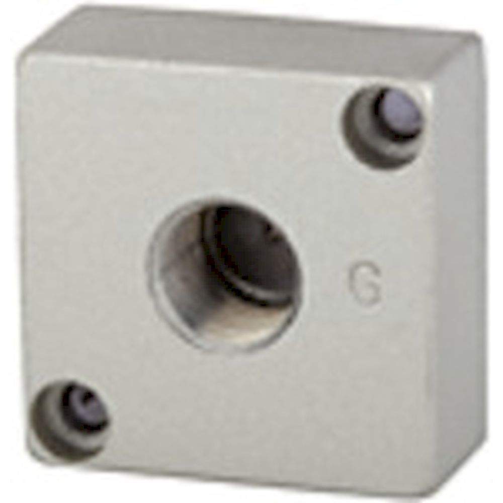 Riegler 116456. Adapterplatte zur Montage von Standardmanometern (rund) »G-mini«