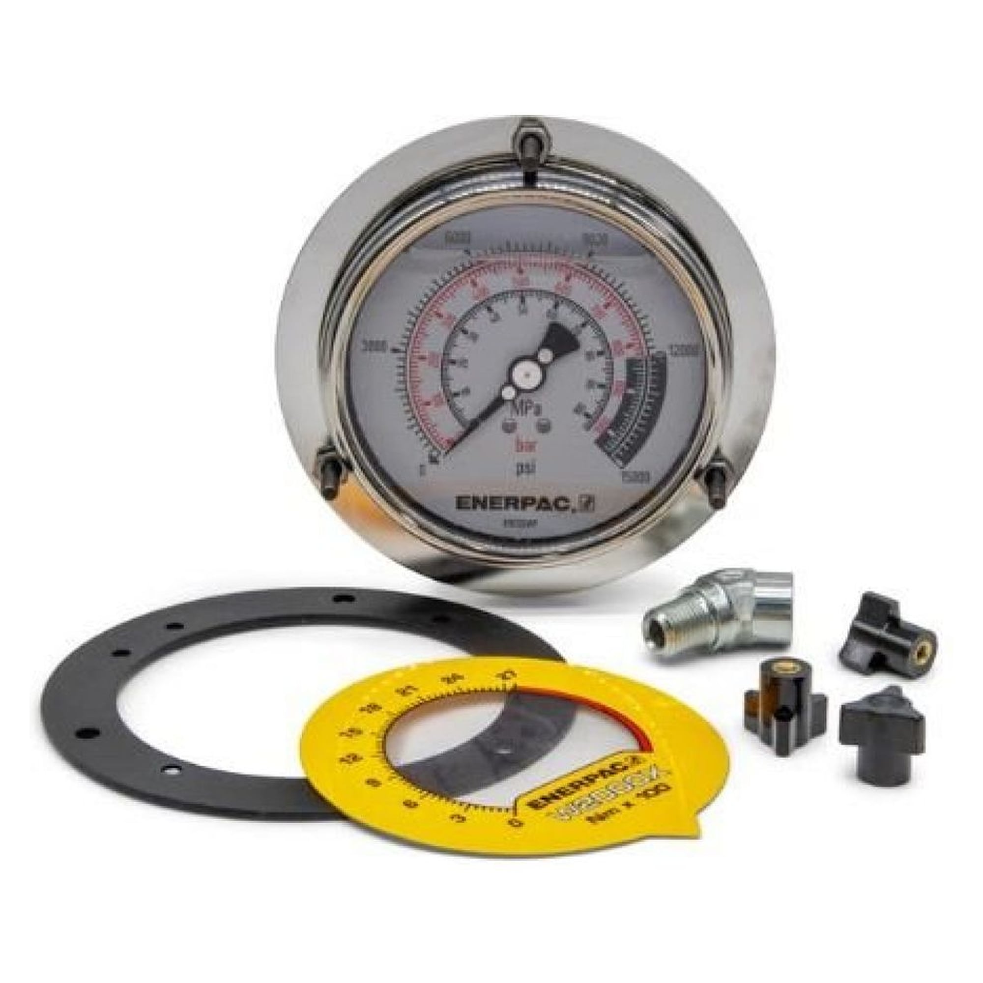 Manometer mit Skalenauflagen, für S/W/UltraSlim/RSL/DSX/HMT Drehmomentschlüssel - Enerpac GT4015Q