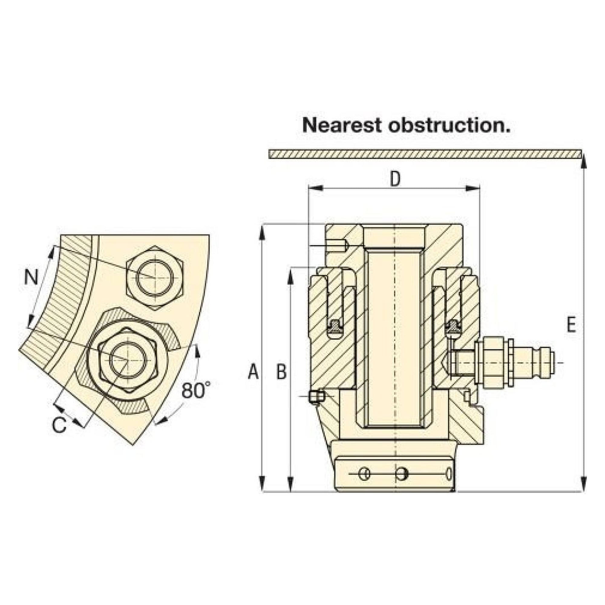 Hydraulic Topside Bolt Tensioner, M100–M105 Thread Range - Enerpac GT7LCB