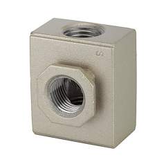 Riegler 116472.Distributor »G-mini«, with 2 outlets, Size 200, G 1/8