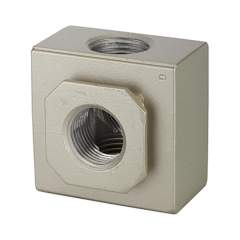 Riegler 116476. Verteiler »G«, mit 2 Abgängen, BG 400, G 3/8, PE 0 - 9 bar