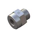 Stauff 6020000122. Gauge Fitting Size / Type:12S 1/4 BSP Only Fitting Body Steel, Zinc/Nickel-Plated