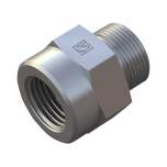 Stauff 6020000117. Gauge Fitting Size / Type: 06S 1/2 BSP only Fitting Body Steel, Zinc/Nickel-Plated