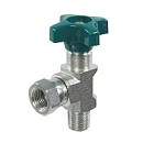 Stauff 3404002794. Gauge Protection Valve Mild Steel, zinc/iron-plated Connection: 1/4 NPT Nominal Size: DN8 Sealing: NBR PN: 400 bar / 5800 PSI