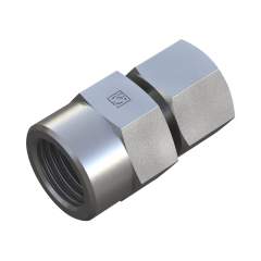 Stauff 6010001816. Gauge Standpipe Fitting Size / Type: 12S 1/2 BSP Sealing Ring with Cutting Ring & Union Nut Steel, Zinc/Nickel-Plated