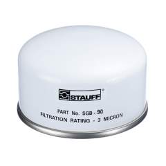 Stauff 1910003480. Luftfilter-Element Durchmesser 68 mm Spin-On-Ausführung Innengewinde M20 x 1,5 Glasfaservlies Filterfeinheit 3 μm