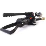 Enerpac HP350DMINEX, Hydraulische gekapselte Handpumpe mit zwei Drehzahlen und zwei Anschlüssen mit Manometer und Adapter, 300 cm3 Nutzbares Ölvolumen, ATEX-zertifiziert