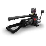 Enerpac HP350SDMIN, Hydraulische gekapselte Handpumpe mit zwei Drehzahlen und zwei Anschlüssen mit Manometer und Adapter, 300 cm3 Nutzbares Ölvolumen, Für die Verwendung mit doppelt wirkenden Werkzeugen