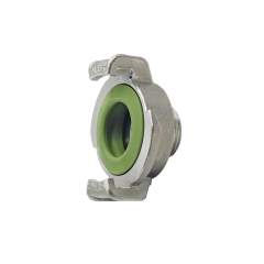 Riegler 107826. GEKA-Gewindestück, starr, Edelstahl, G 1/2 innen