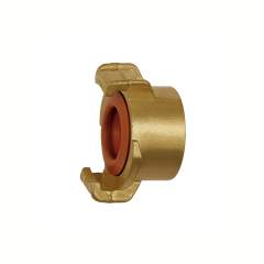 Riegler 107808.GEKA hose piece, rigid, Potable water, bright brass, G 3/8 i.